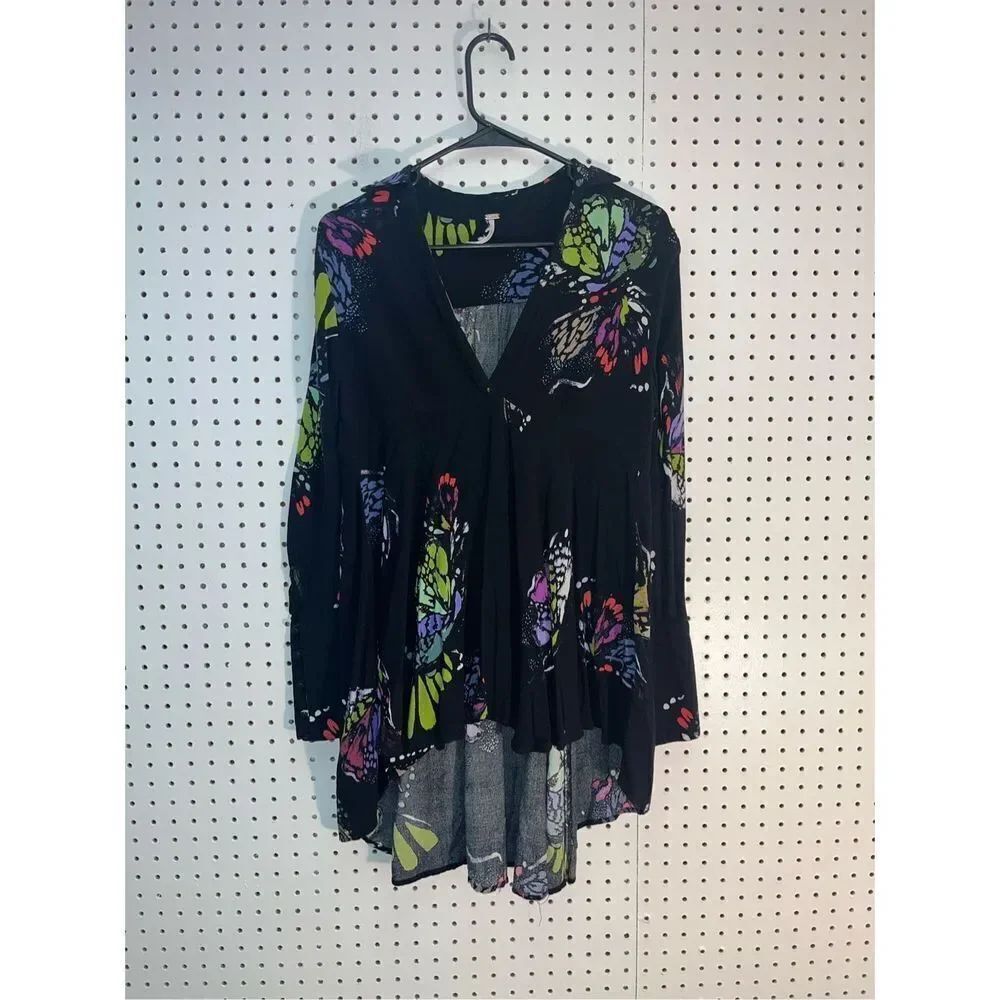 Free People butterfly tunic top